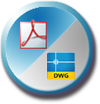 Converts PDF to DXF and PDF to DWG