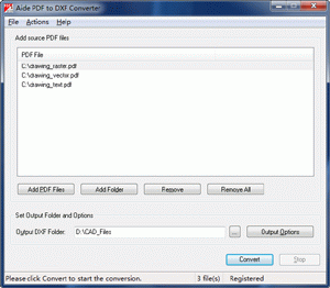PDF2DWG 9.14.25 software